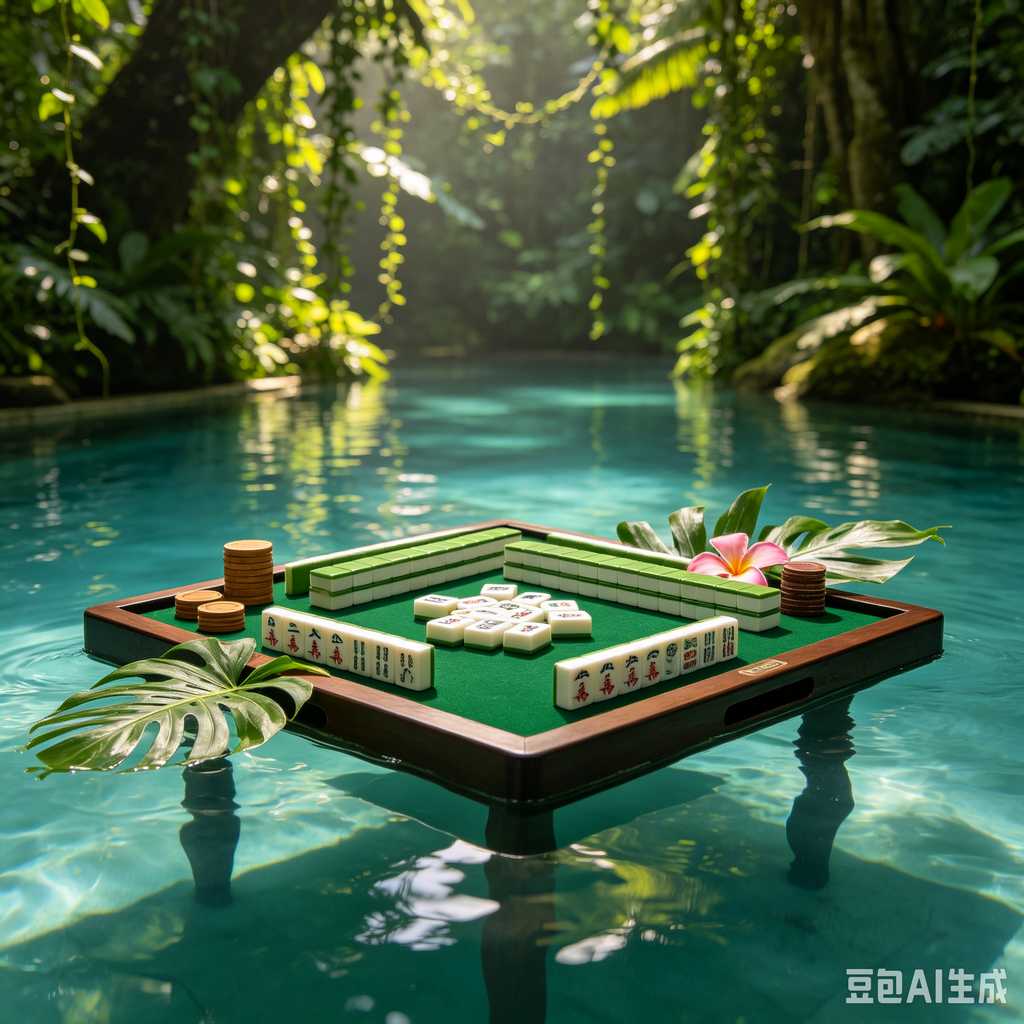 saturated color mahjong set print